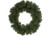 18 Inch Pvc Wreath With 120 Tips With Hang Tag