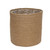 Natural Jute Braided Rope Round Basket w/Liner (18cm) Natural Jute Braided Rope Round Basket w/Liner (18cm)