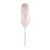 Pink Glitter Feather Stem (H67cm) Pink Glitter Feather Stem (H67cm)