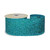 Peacock Blue Glitter Wired Ribbon (63mm x 10 yards) 
