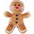 Plush Gingerbread Man 21cm Plush Gingerbread Man 21cm