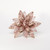 Rose Gold Christmas Flower with Clip (22cm)