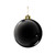 Black Shiny Shatterproof Bauble (15cm)