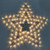 Large Star Light 100 LEDS (53cm x 52cm)