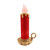 Light up Red and Gold Candle (25cm)