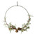 Light Up Wreath With Leaves & Pinecones