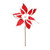 Red and White Large Poinsettia (48cm)