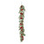 Red Bauble & Cone Pine Garland (180cm)