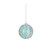 Turquoise Sequin Bauble (8cm) Turquoise Sequin Bauble (8cm)