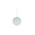 Turquoise Spotty Hanging Disc (10cm) Turquoise Spotty Hanging Disc (10cm)