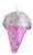 Ice Cream Cone Hanging Decoration (17cm)