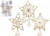 Champagne Luxury Glitter Tree Topper (Assorted)