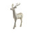 Glitter Standing Reindeer - Gold (45cm)