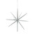 Star Hanging Decoration - Silver (20cm) Star Hanging Decoration - Silver (20cm)