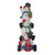 Stacked Snowmen with LED lights (152cm) Stacked Snowmen with LED lights (152cm)