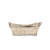 White Wash Rectangle??Woven Basket with Handles (Small) White Wash Rectangle??Woven Basket with Handles (Small)