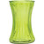 Green Hour Glass Pencil Pleat Vase