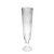 Clear Tall Ribbed Fluted Glass Vase (56cm) Clear Tall Ribbed Fluted Glass Vase (56cm)