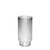 Clear Wide Ribbed Glass Vase (30cm) Clear Wide Ribbed Glass Vase (30cm)