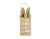 Easter Bunny Hanging Plaque (34 x 13cm)
