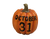 Slogan Pumpkin Ornament (Assorted)