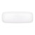 Long White Plastic Platter