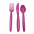 Purple Assorted Cutlery