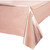 Metallic Rose Gold Foil Tablecover (1.8m x 1.2m)