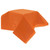 Orange Plastic Tablecover