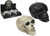 Black Skull Head Candle (10cm) (Assorted Designs)