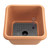 Stewart 40cm Balconniere Square Planter - Terracotta