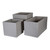 Stone Square Riven Planter (30cm)