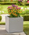 Stone Square Riven Planter (30cm)