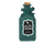 Halloween Glass Decorative Potion Bottles (Assorted)