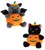 16cm Keeleco Cat & Bat in Pumpkin Outfit (Assorted) 16cm Keeleco Cat & Bat in Pumpkin Outfit (Assorted)