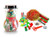 White Snowman Craft Jar