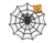 Plastic Spider Web Decoration (Assorted)