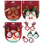 Plush Christmas Novelty Glasses (Assorted Designs)