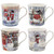 Christmas Snowman Mug (Assorted Designs)