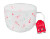 Festive Print Glass Mug (Assorted Designs)