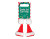 Red Novelty Santa Hat Earrings