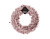 Rose Gold Tinsel Christmas Wreath (28cm)