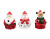 LED Ceramic Christmas Ornament (Assorted Designs)