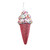 Pink Glitter Ice Cream Cone Hanging Decoration (15cm)