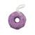 Lilac Glitter Donut Hanging Decoration (15cm)