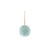 Blue Pastel Sparkle Bauble (8cm)