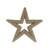 Gold Star Hanging Decoration (35cm)