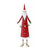 Red Christmas Metal Santa with Bells (73cm)