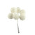 White Sparkly Berry Ball Pick (13cm)