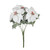 White Frosted Poinsettia Bunch (45cm x 30cm)